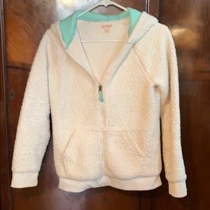 Cat and Jack zip up unicorn hoody